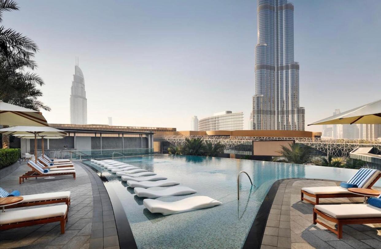 Amazing 2 Bedroom With Full Burj View ดูไบ ภายนอก รูปภาพ