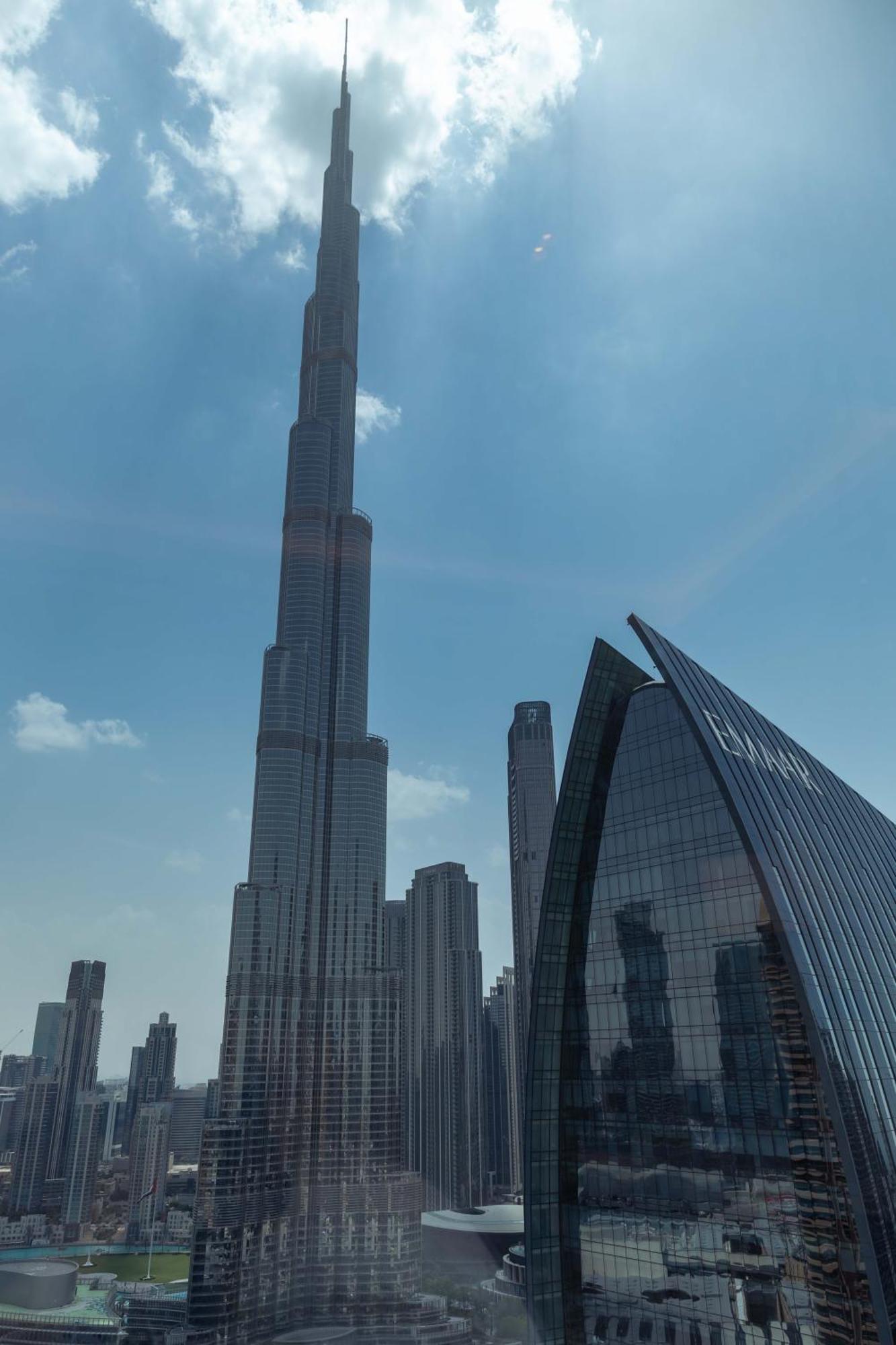 Amazing 2 Bedroom With Full Burj View ดูไบ ภายนอก รูปภาพ